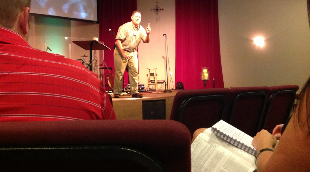 Dr. Brett Dutton at Magnolia Creek Baptist Church